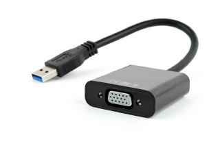 Adapter USB 3.0 -> VGA czarny Gembird