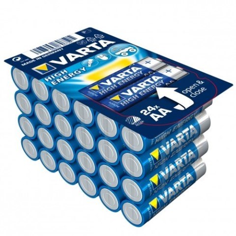 Baterie alkaliczne VARTA R6 (AA) 24 sztuk HIGH ENERGY Varta