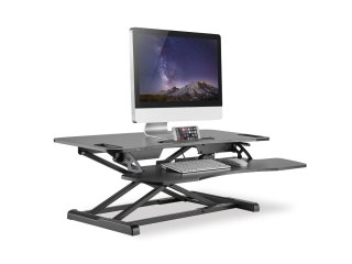Ergonomiczna nakładka na biurko, powierzchnia robocza: 950x615x106-460mm, regulowana, czarna Digitus