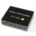 HDMI 4K audio extractor SPDIF Toslink, 4x Jack 3.5mm, LPCM 5.1CH / 7.1CH Techly