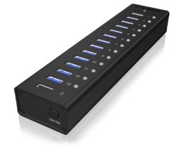 IB-AC6113 aktywny HUB/Aluminium IcyBox