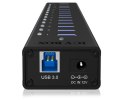 IB-AC6113 aktywny HUB/Aluminium IcyBox