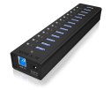 IB-AC6113 aktywny HUB/Aluminium IcyBox