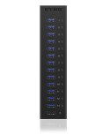 IB-AC6113 aktywny HUB/Aluminium IcyBox