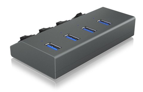 IB-HUB1405C 4 portowy Hub USB 3.0 IcyBox IB-HUB1405C 4 portowy Hub USB 3.0 IcyBox