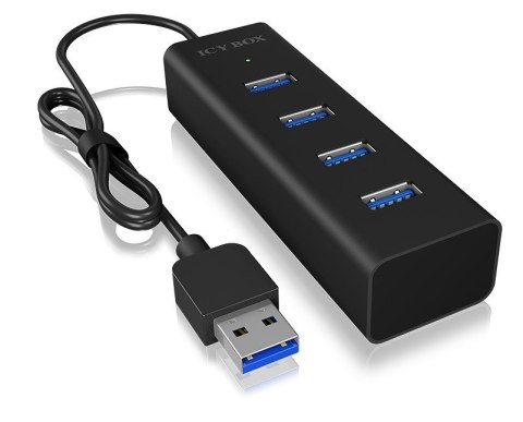 IB-HUB1409-U3 4 portowy Hub USB 3.0 IcyBox IB-HUB1409-U3 4 portowy Hub USB 3.0 IcyBox