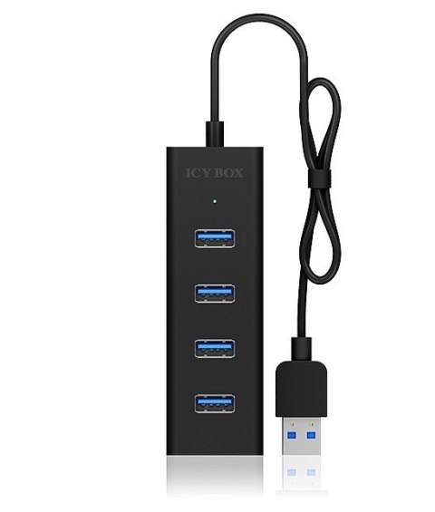 IB-HUB1409-U3 4 portowy Hub USB 3.0 IcyBox IB-HUB1409-U3 4 portowy Hub USB 3.0 IcyBox
