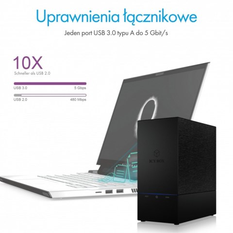 IB-RD3621U3 2x3.5'' RAID IcyBox IB-RD3621U3 2x3.5'' RAID IcyBox