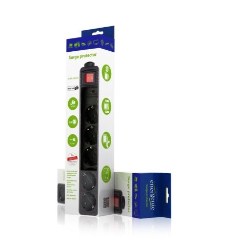 Listwa zasilająca 5 X German socket/3m Gembird