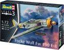 Model plastikowy Focke Wulf FW190 F-8 Revell