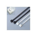 Nylonowe opaski zaciskowe 200 x 2.5mm 100szt. czarne Techly