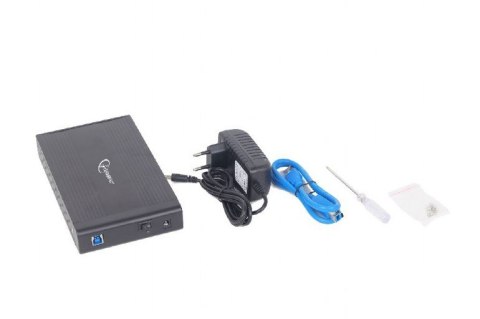 Obudowa zewnętrzna 3.5 USB 3.0 Czarna Gembird