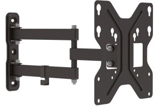 Uchwyt ścienny pojedynczy, 1xLCD, max. 42", max. obciążenie 30kg, uchylny Digitus