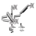 Aluminiowy uchwyt na 3 monitory 13-27, max.8kg LogiLink