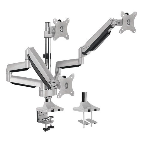 Aluminiowy uchwyt na 3 monitory 13-27, max.8kg LogiLink