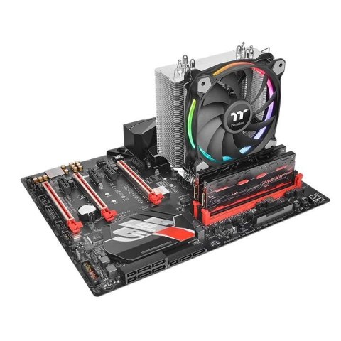 Chłodzenie CPU Riing Silent 12 RGB edycja Sync (wentylator 120mm, TDP 150W) Thermaltake