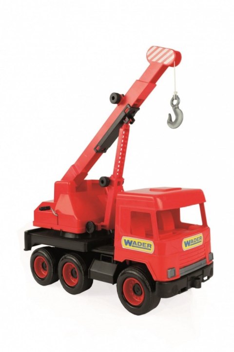 Dźwig czerwony 38 cm Middle Truck w kartonie Wader Dźwig czerwony 38 cm Middle Truck w kartonie Wader