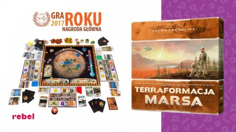 Gra Terraformacja Marsa (edycja Gra Roku) Rebel Gra Terraformacja Marsa (edycja Gra Roku) Rebel