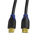 Kabel HDMI 2.0 Ultra HD 4Kx2K, 3D, Ethernet, 3m LogiLink