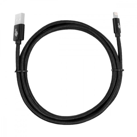 Kabel Lightning-USB 1.5m czarny MFi TB Kabel Lightning-USB 1.5m czarny MFi TB