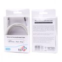 Kabel Lightning-USB 1.5m srebrny MFi TB