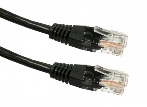 Kabel Patchcord miedziany kat. 5e RJ45 UTP 3m czarny TB Kabel Patchcord miedziany kat. 5e RJ45 UTP 3m czarny TB