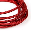 Kabel USB-USB C 1.5m rubinowy sznurek TB