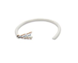 Kabel instalacyjny skrętka UTP Cat5e 4x2 linka CCA 305m szary Techly