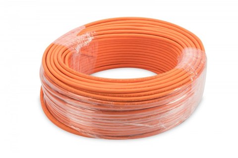 Kabel teleinformatyczny instalacyjny DIGITUS kat.7, S/FTP, Dca, drut, AWG 23/1, LSOH, 100m, pomarańczowy Digitus