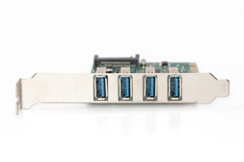 Karta rozszerzeń/Kontroler USB 3.0 PCI Express, 4xUSB 3.0, Chipset: VL805 Digitus