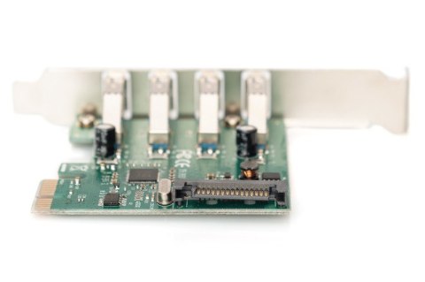 Karta rozszerzeń/Kontroler USB 3.0 PCI Express, 4xUSB 3.0, Chipset: VL805 Digitus