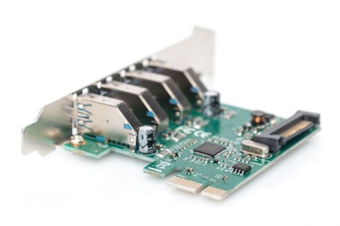 Karta rozszerzeń/Kontroler USB 3.0 PCI Express, 4xUSB 3.0, Chipset: VL805 Digitus