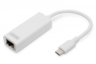Karta sieciowa przewodowa USB 3.0 Typ C do Gigabit Ethernet 10/100/1000Mbps Digitus