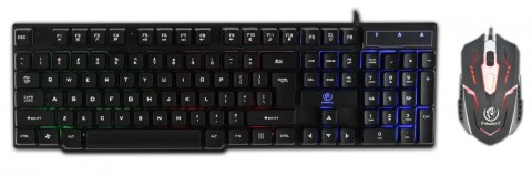 Klawiatura+mysz przewodowa dla graczy OPPRESSOR GAMING Rebeltec Klawiatura+mysz przewodowa dla graczy OPPRESSOR GAMING Rebeltec