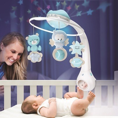 Muzyczna karuzelka Infantino 3w1 niebieska B-kids Muzyczna karuzelka Infantino 3w1 niebieska B-kids