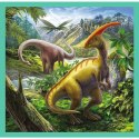 Puzzle 3w1 - Niezwykły świat dinozaurów Trefl