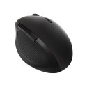 Radiowa mysz optyczna 2.4GHz 1600dpi czarna ergonomiczna LogiLink