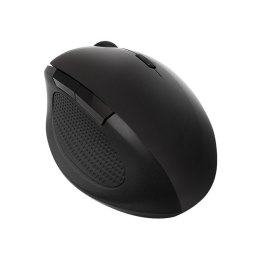Radiowa mysz optyczna 2.4GHz 1600dpi czarna ergonomiczna LogiLink