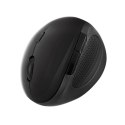 Radiowa mysz optyczna 2.4GHz 1600dpi czarna ergonomiczna LogiLink