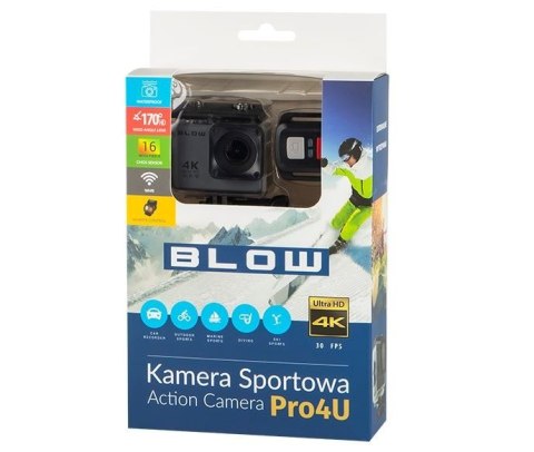 Rejestrator ACTION CAMERA Pro4U 4K WiFi BLOW Rejestrator ACTION CAMERA Pro4U 4K WiFi BLOW