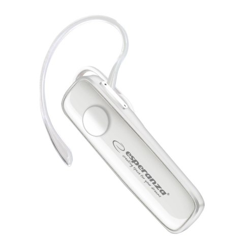 Słuchawka douszna bluetooth Celebes biała Esperanza