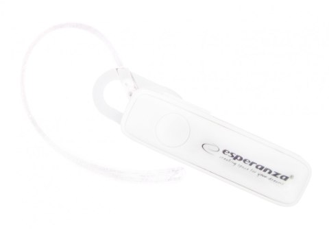 Słuchawka douszna bluetooth Celebes biała Esperanza