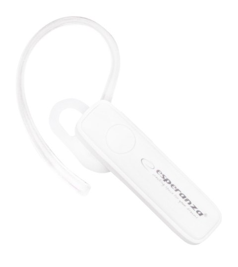 Słuchawka douszna bluetooth Celebes biała Esperanza