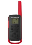 T62 PMR 446 KRÓTKOFALÓWKI CZERWOWE-CZARNE Motorola