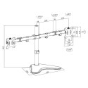 Uchwyt na 2 monitory 13-32, max. 8kg LogiLink