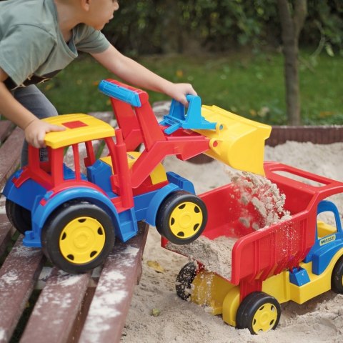 Wywrotka 55 cm Gigant Truck pudełko Wader Wywrotka 55 cm Gigant Truck pudełko Wader