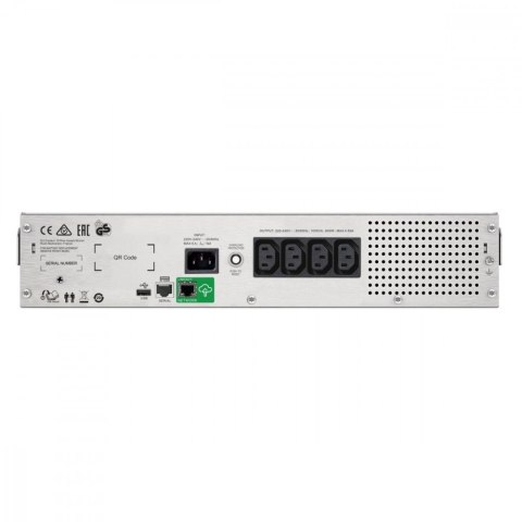 Zasilacz awaryjny SMC1000I-2UC C 1kVA/600W 2U SmartConnect APC Zasilacz awaryjny SMC1000I-2UC C 1kVA/600W 2U SmartConnect APC