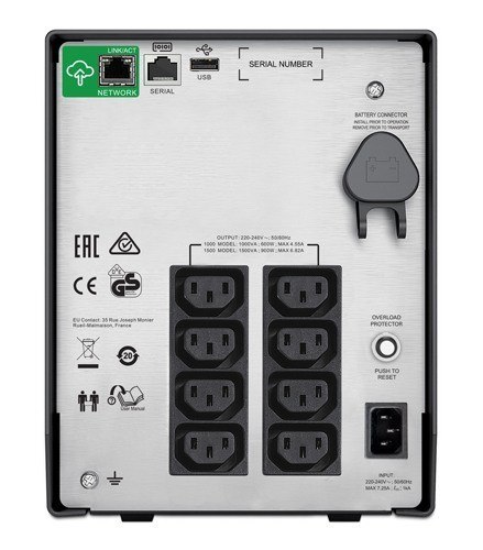 Zasilacz awaryjny SMC1000IC SmartUPS C 1k VA/600W Tower SmartConnect APC Zasilacz awaryjny SMC1000IC SmartUPS C 1k VA/600W Tower SmartConnect APC
