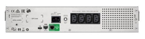 Zasilacz awaryjny SMC1500I-2UC SmartUPS C 1500VA/900W 2U SmartConnect APC Zasilacz awaryjny SMC1500I-2UC SmartUPS C 1500VA/900W 2U SmartConnect APC