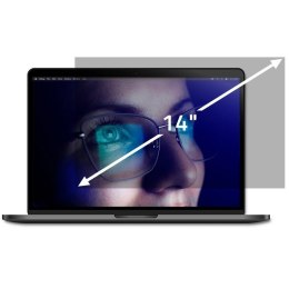 Filtr prywatyzujący RODO | 14 cale | 16:9 Qoltec